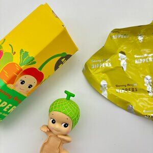 Authentic Sonny Angel Hippers Harvest Series Blind Box Mini Figure Toy, Melon